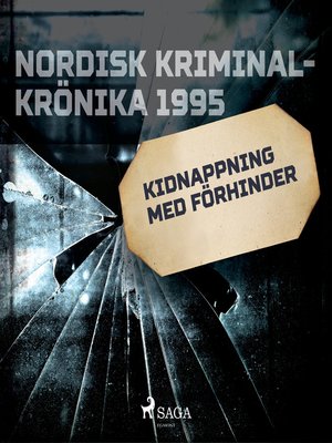 cover image of Kidnappning med förhinder